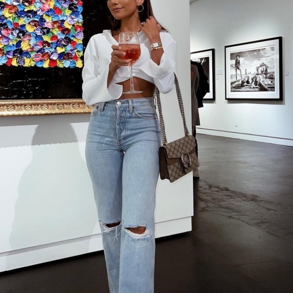 White top.